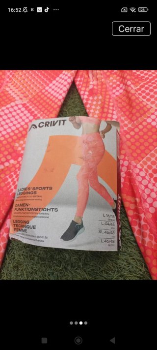 Mallas running mujer talla L a estrenar