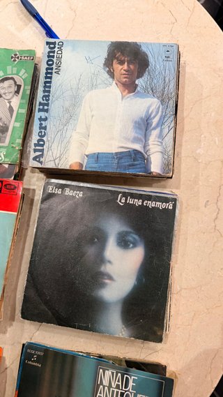Lote de 100+ Vinilos Singles