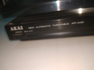 Tocadiscos Akai AP-A101 Negro