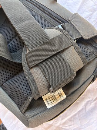 Bolso bandolera negro y gris