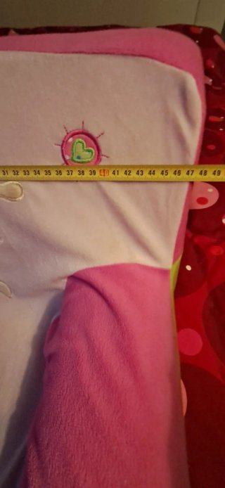 Sillón infantil gato rosa y verde