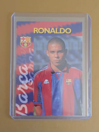 1996 Panini Ronaldo Nazario #20 FC Barcelona