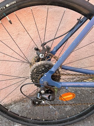 Bicicleta Triban RC 120 Azul