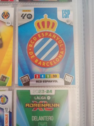 8 Cartas Fútbol Adrenalyn 2023-24