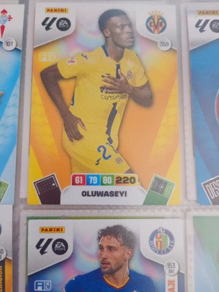 8 Cartas Fútbol Adrenalyn 2023-24