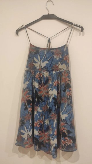 Vestido estampado tirantes