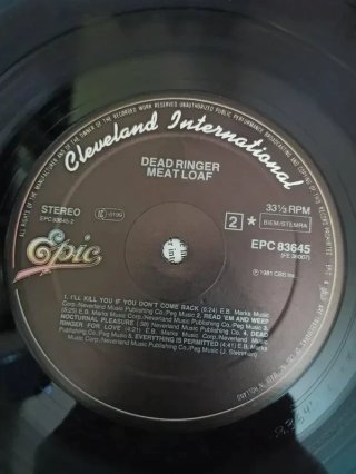 Meat Loaf: "Dead Ringer" (LP-Vinilo)