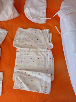 Minicuna Baby Clic Naranja