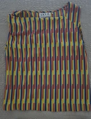 Conjunto SKFK Top y Falda Rayas