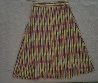 Conjunto SKFK Top y Falda Rayas