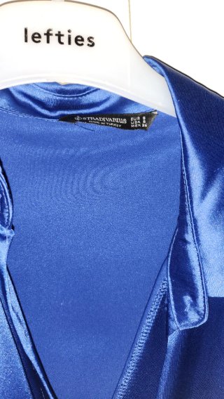 Blusa azul Stradivarius