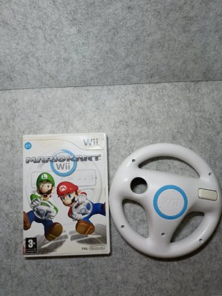Mario Kart Wii + Volante Nintendo Wii