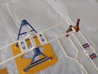 Lote trapecistas circo Playmobil monos