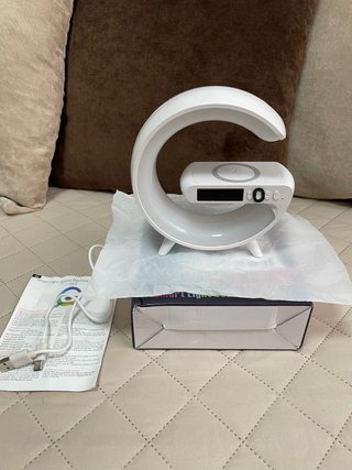 Despertador Carga Inalámbrica Bluetooth Música