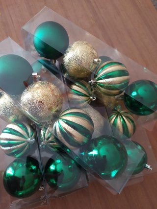 Lotto nuovo 24 Decorazioni x Albero di Natale