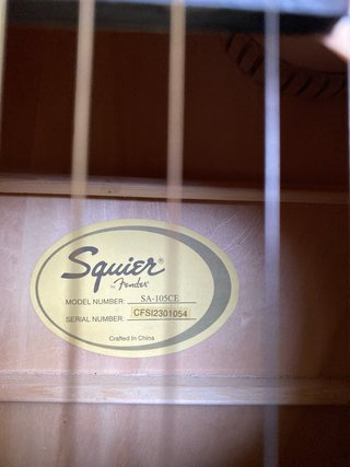 Guitarra Acústica Squier