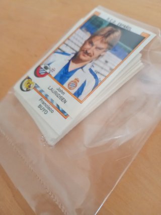 Lote 35 cromos Liga 88 Panini sin repetir