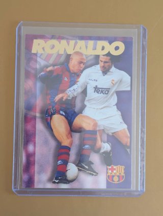 1996-97 Panini F.C. Barcelona Ronaldo Nazario #44