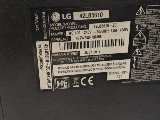 Televisor LG 42' + Xiaomi TV Stick
