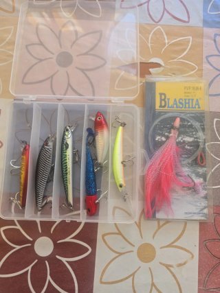 Señuelos de pesca variados