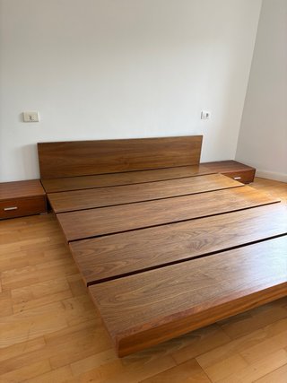 Tatami Madera acabado Nogal Americano