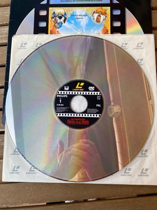 Películas Laser Disc Fievel (Español)