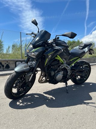 Kawasaki Z900 2017 125 cv Negra/Verde