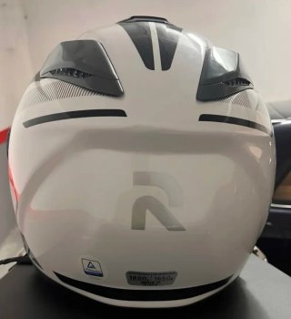 Casco HJC RPHA 71 Blanco/Gris talla L