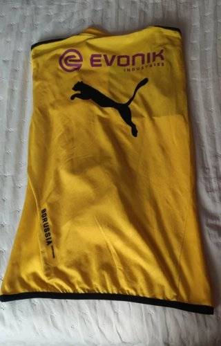 Sudadera Puma Borussia M Negra/Amarilla
