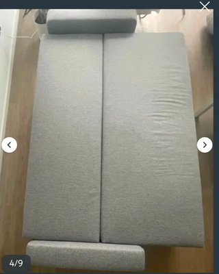 Sofá Cama Ikea Gralviken Gris con Almacenaje