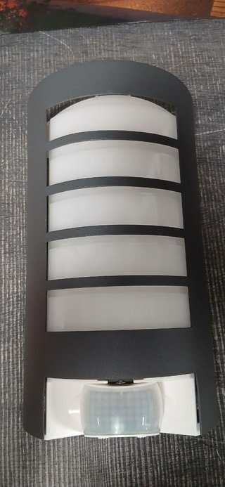 Lámpara Exterior Steinel L 12 S Gris