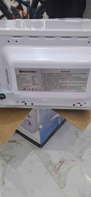 Microondas Miletric MIW-20LTB 20L Blanco