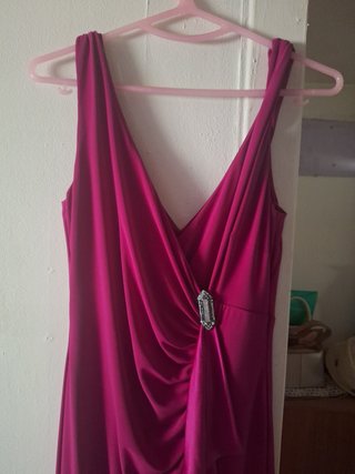 Vestido de fiesta Ralph Lauren rosa