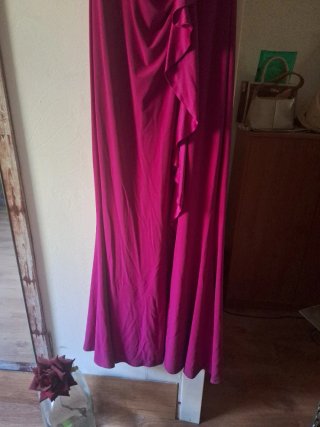 Vestido de fiesta Ralph Lauren rosa