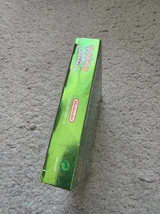 Caja Pokémon Esmeralda Edición Game Boy Advance