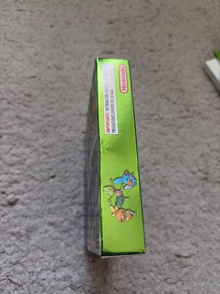 Caja Pokémon Esmeralda Edición Game Boy Advance