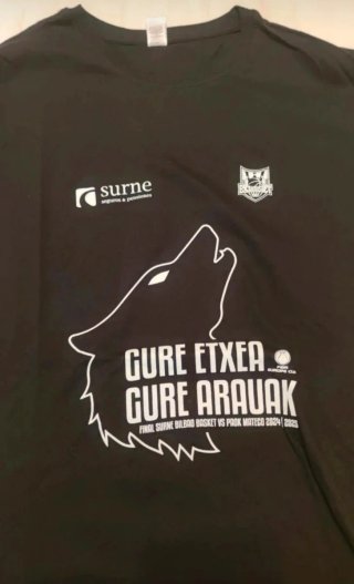 Camiseta Bilbao Basket Surne Gure Etxea talla L