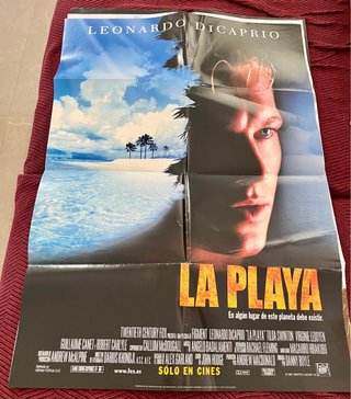 Póster Película La Playa Leonardo DiCaprio