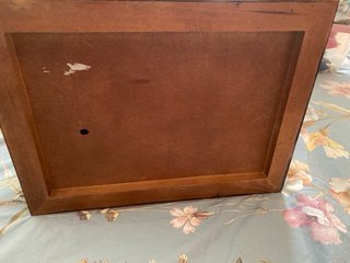 Joyero madera antiguo grande