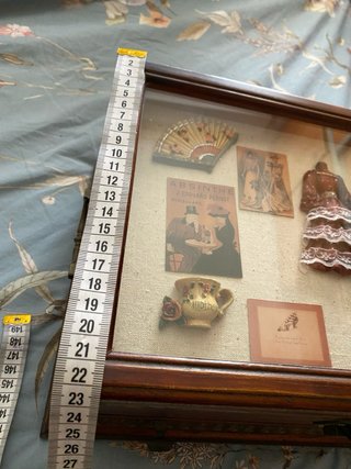 Joyero madera antiguo grande