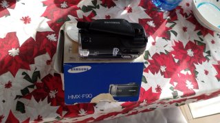 Videocámara Samsung HMX-F90 HD casi nueva