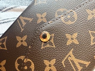 Bolso Marrón y Dorado