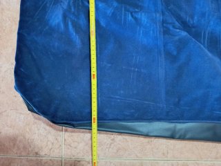 Colchón inflable azul