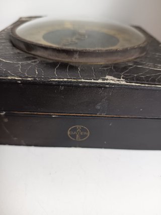 Antiguo Reloj portallaves de pared Bayer vintage