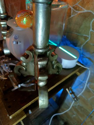 ANTIGUOS CANDELABROS LA PRESTIGIOSA MARCA BECARA!!