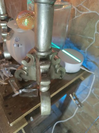 ANTIGUOS CANDELABROS LA PRESTIGIOSA MARCA BECARA!!