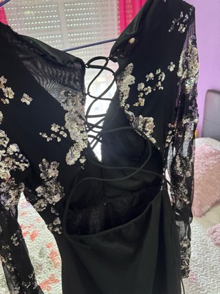 Lote 4 vestidos de fiesta usados 1 vez