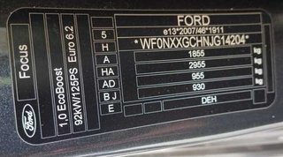 482777 espejo ford focus active