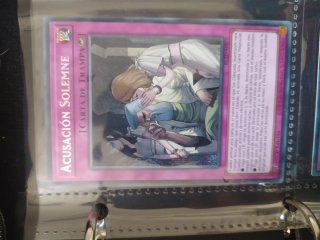 Carta Yugioh Acusación Solemne BLZD-SPO29