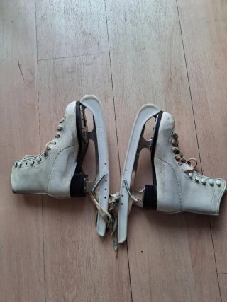 Patines hielo blancos talla 32